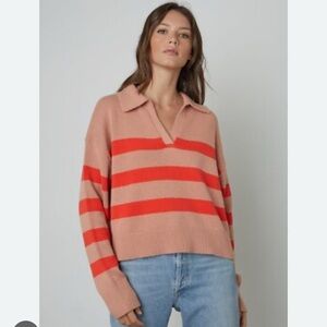 Velvet by Graham & Spencer Striped Sweater